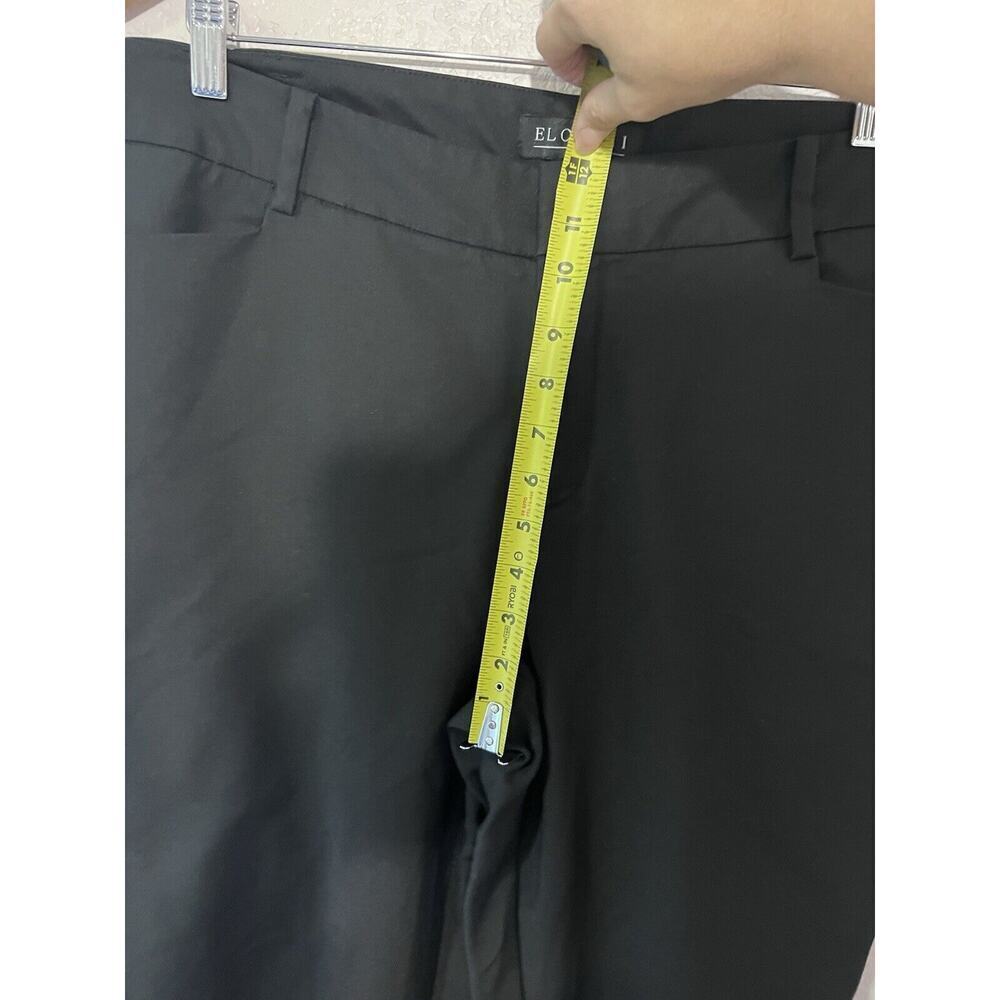 Eloquii Pants Black Stretch Trousers Office Work Plus Size 16 Pockets Career - Picture 5 of 9